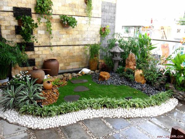 Thiết kế sân vườn đẹp cho nhà phố, biệt thự