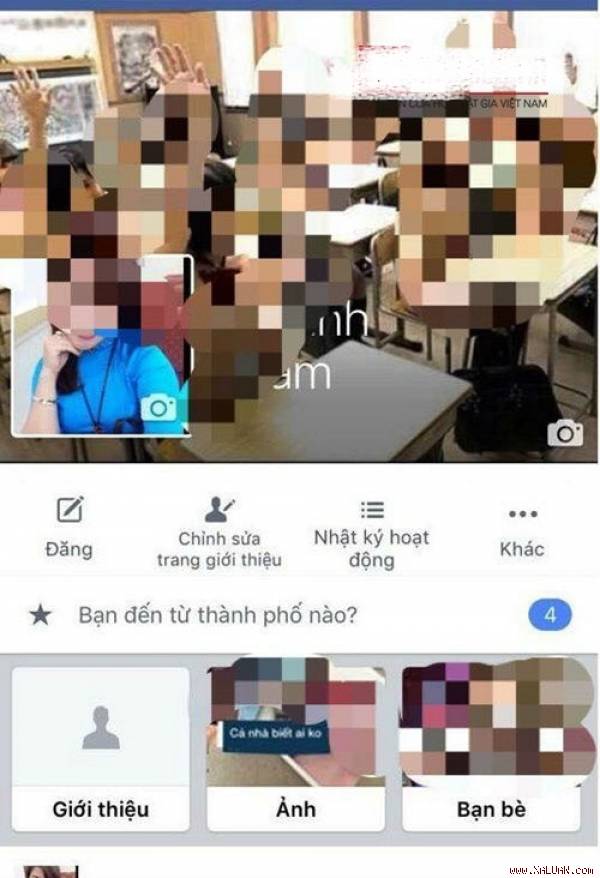Tài khoản facebook chị N. giả mạo để tung ảnh nóng của anh T.