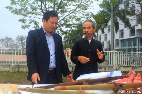 Ông Lập tại trường FPT (ảnh Nguyễn Khương)