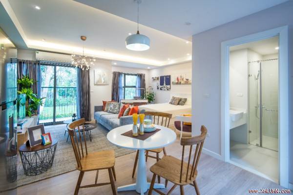Căn hộ 45m2 siêu yêu của bạn trẻ độc thân