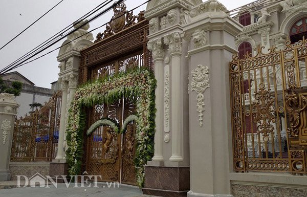 Lâu đài trăm tỷ của đại gia tổ chức đám cưới ’khủng’ ở Nam Định hình ảnh 3