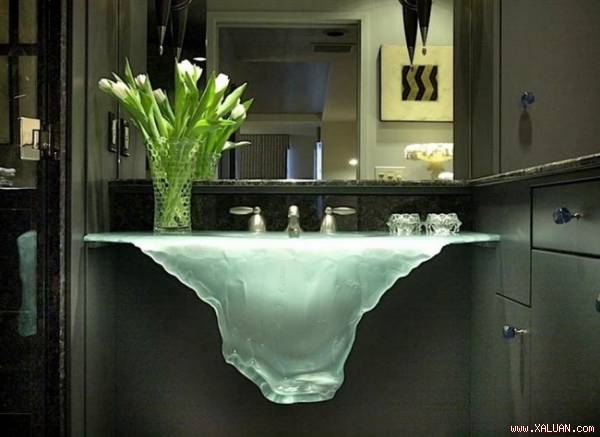 Bồn rửa đã trở thành “nhân vật chính” trong không gian phòng tắm.