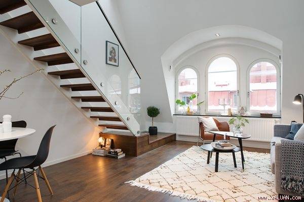 Đến với căn hộ đặc biệt tại thành phố Stockholm, nhiều người sẽ phải thay đổi hình dung về khái niệm “căn hộ“ thông thường.