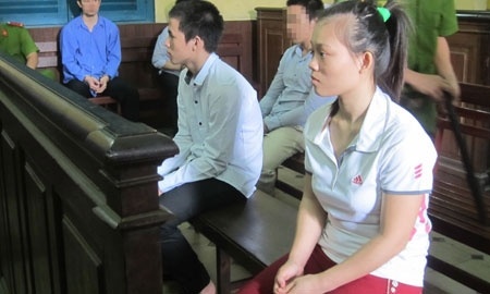 Bị cáo Châu tại tòa