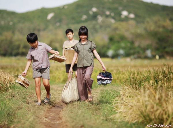 Cảnh trong phim “Tôi thấy hoa vàng trên cỏ xanh“.