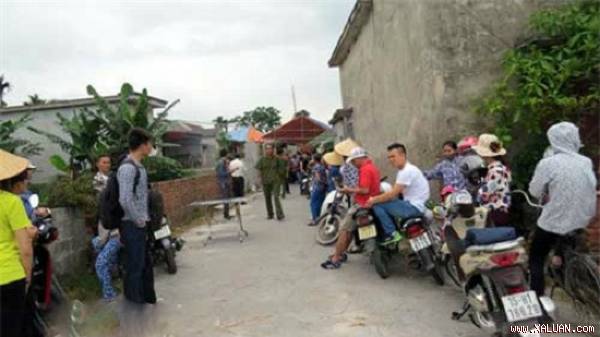 Khu vực gần nhà nạn nhân