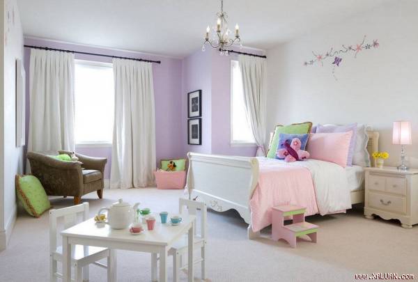 ‘Chết lịm’ trước vẻ ngọt ngào của những mẫu phòng ngủ pastel