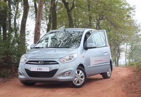 Hyundai i10 đời 2011 là một trong những mẫu xe ô tô giá rẻ nhất hiện nay