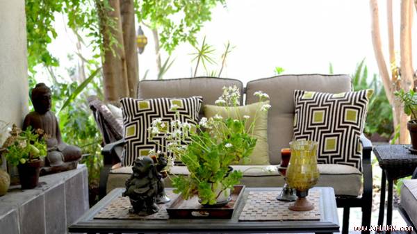 Phong thủy giúp nhà tăng sinh khí nhờ cây
