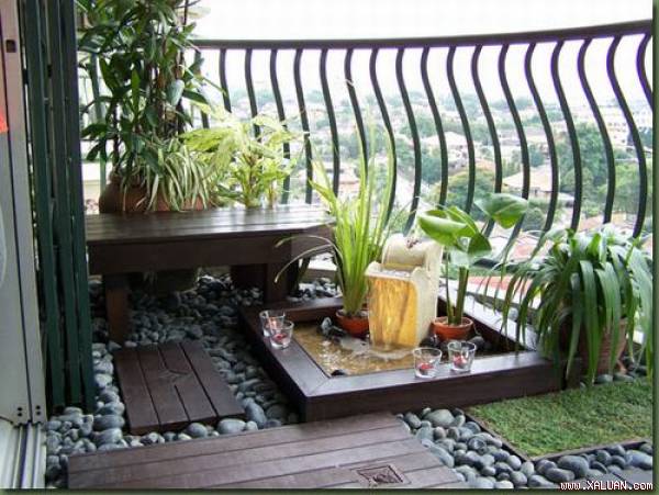 Rước tài lộc vào nhà với ban công hướng đông