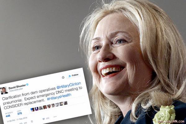 Mỹ dùng tin sức khoẻ bà Hillary Clinton để ‘trả thù’ Nga?
