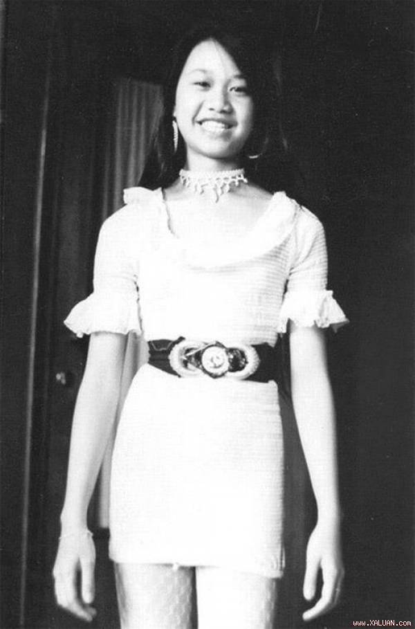 Quỳnh Nga - con gái nhà thơ Nguyễn Huy Hoàng. 