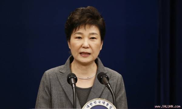 Tổng thống Hàn Quốc Park Geun-hye. Ảnh: Reuters