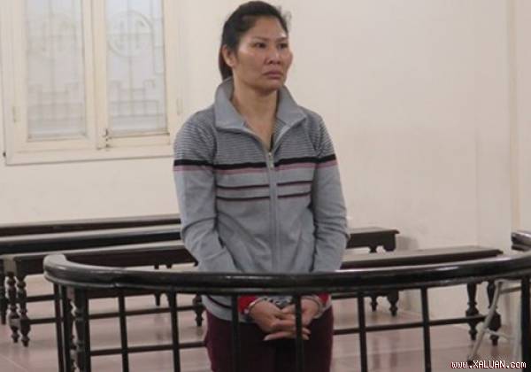 Bị cáo Bình tại tòa.