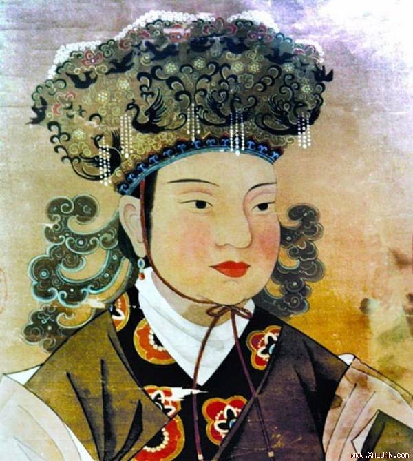 Chân dung Võ Tắc Thiên.