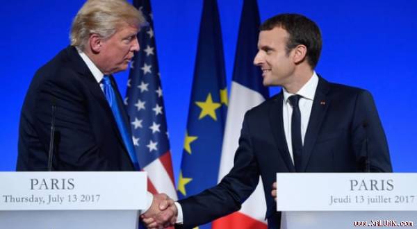 Tổng thống Donald Trump gây sốc khi khen thân hình Đệ nhất phu nhân Pháp