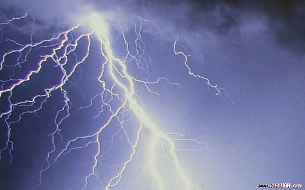 Hai bé gái bị sét đánh bất tỉnh, được cứu sống nhờ con chó chạy về gọi người nhà tới cứu. Ảnh minh họa: Mirror.