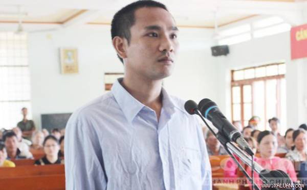 Bị cáo Trực tại phiên tòa xét xử sơ thẩm