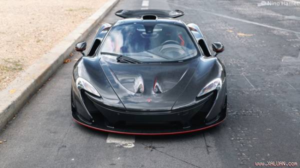 Siêu xe cực hiếm và cực đắt McLaren P1 Carbon Series của tỉ phú Ả Rập xuất hiện tại Pháp