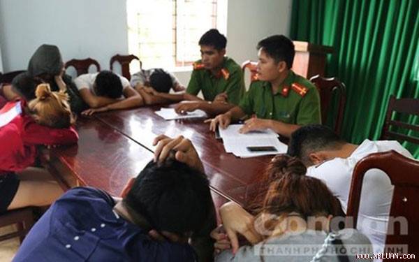 Quảng Nam: Công an thị trấn Núi Thành bắt 3 đối tượng sử dụng ma túy trong nhà trọ