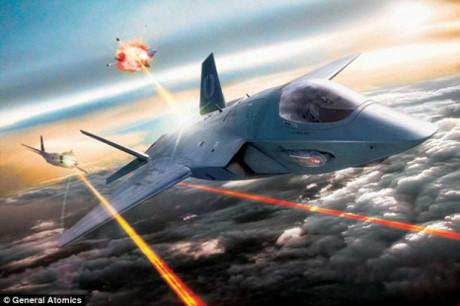 Xem súng laser Mỹ ‘âm thầm’ hạ gục một lúc 5 máy bay không người lái