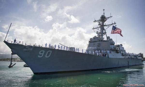 Tàu USS Chafee. Ảnh: Naval Today.