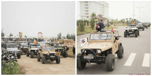 Hình ảnh tuyệt đẹp ngày đầu tiên của 4x4 Challenge - Quang Binh 2017