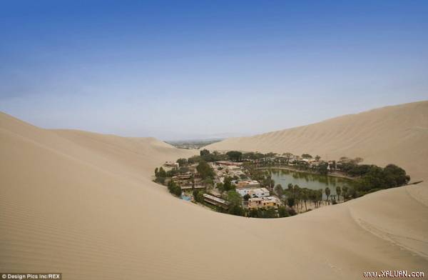 Không thể tin nổi: Giữa sa mạc khô cằn có một ốc đảo xinh lung linh thế này