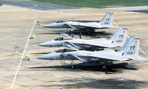 Tiêm kích F-15C thuộc đơn vị của Steve Tate. Ảnh: Sky Trailer.