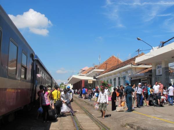 Đường sắt chạy thêm nhiều tàu Sài Gòn – Nha Trang dịp tết dương lịch 2018