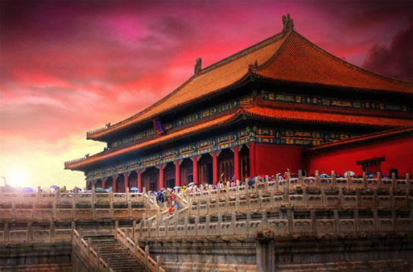 Tử Cấm Thành - nơi hút khách bậc nhất ở Bắc Kinh, Trung Quốc. Ảnh: Eventeg.