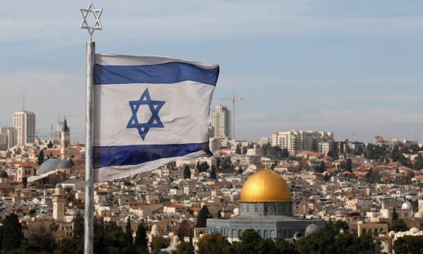 Quốc kỳ Israel tại Jerusalem