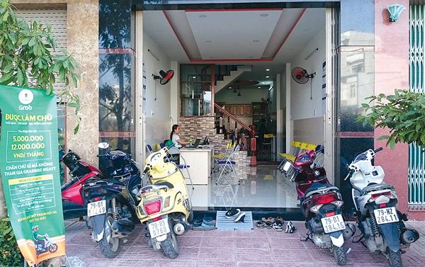 Trụ sở làm việc của GrabBike Nha Trang