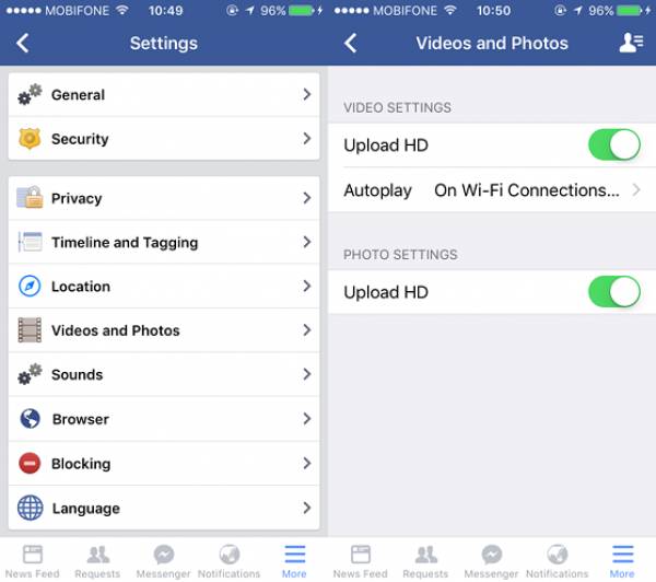 5 mẹo hay khi sử dụng Facebook trên iPhone