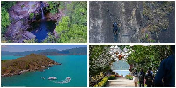 Khu du lịch Suối Hoa Lan - Nha Trang đẹp tuyệt vời dưới góc máy Flycam