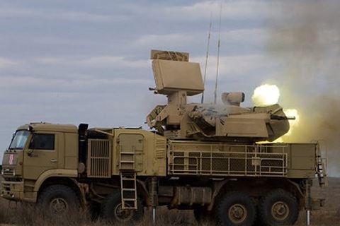 Hệ thống phòng không Pantsir của Nga tham chiến tại Syria