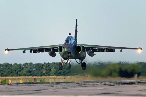 Máy bay Su-25 của Nga