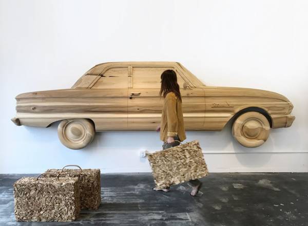 Chiêm ngưỡng phù điêu Ford Falcon giống y xe thật