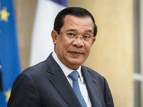 Thủ tướng Campuchia Hun Sen.