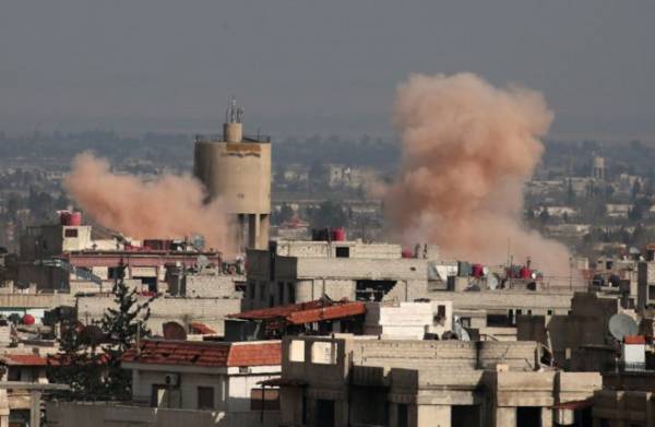 Xung đột tại Đông Ghouta đang diễn ra hết sức ác liệt.