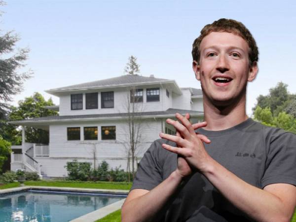 Mark Zuckerberg, Nhà sáng lập kiêm CEO Facebook hiện đang sống tại Palo Alto, California.