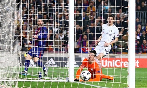 Messi tỏa sáng, Barcelona đè bẹp Chelsea để tiến vào tứ kết