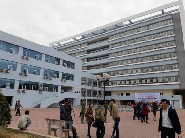 Bệnh viện Đa khoa tỉnh Bắc Kạn (Ảnh: PV/Vietnam+).