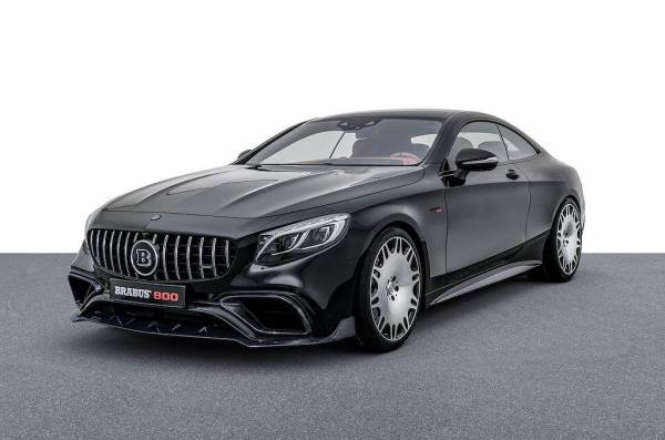 Soi coupe hạng sang Mercedes-AMG S63 Brabus mạnh và đắt như siêu xe