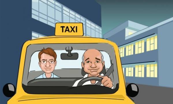 Trưa cười: Mẹo biến xe bác sĩ trở thành taxi