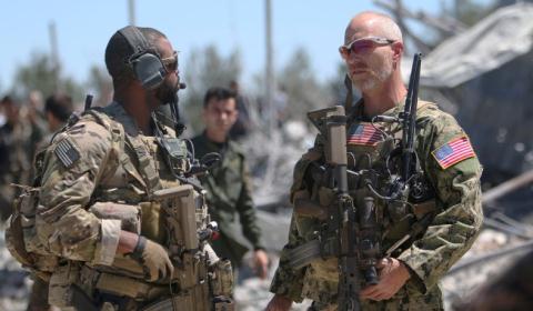 Đặc nhiệm Mỹ chiến đấu bên cạnh người Kurd tại Syria