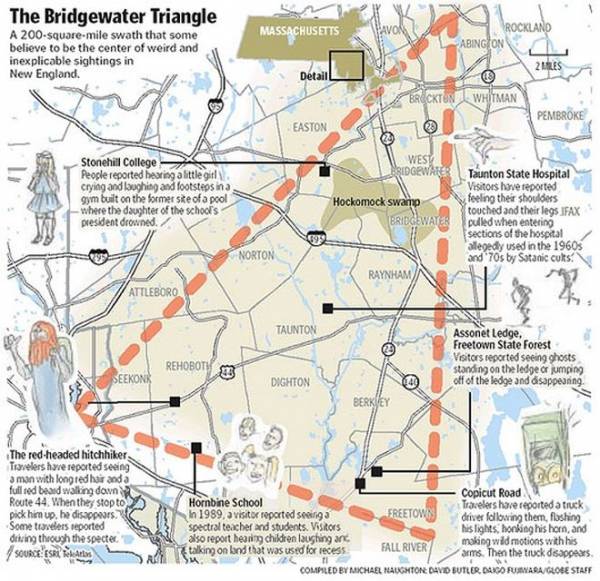Bản đồ khu vực Bridgewater