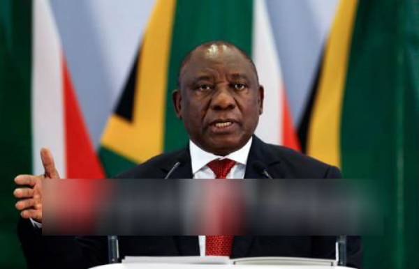 Tổng thống Nam Phi Cyril Ramaphosa.