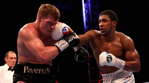 Hạ knock-out Povetkin, Anthony Joshua bảo vệ thành công ba đai vô địch