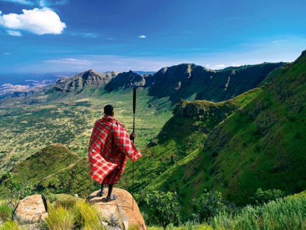 Một phần thung lũng Great Rift Valley - ảnh: TRAVEL DISCOVER KENYA